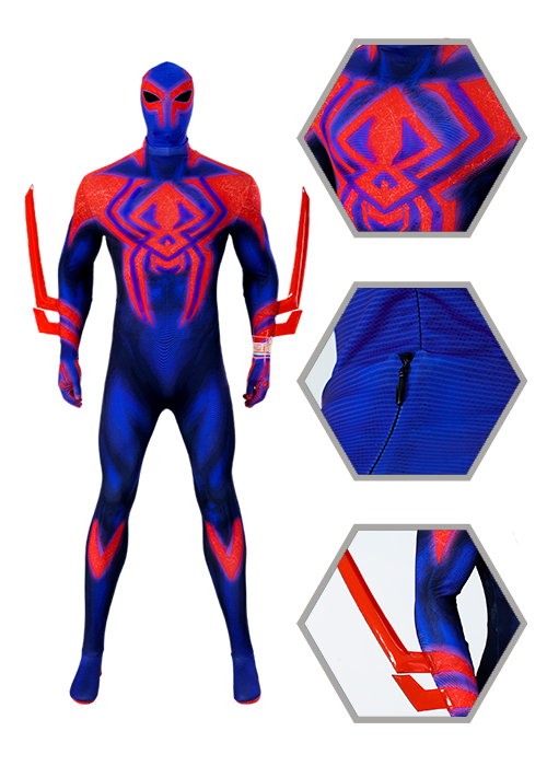 Spider-Man 2099 Across the Spider-Verse Bodysuit Costume Cosplay Suit