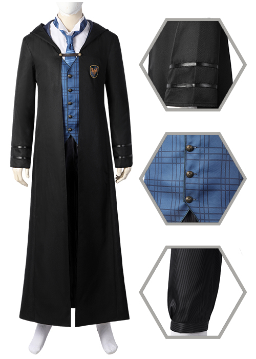 Hogwarts Legacy Ravenclaw Costume Cosplay Suit