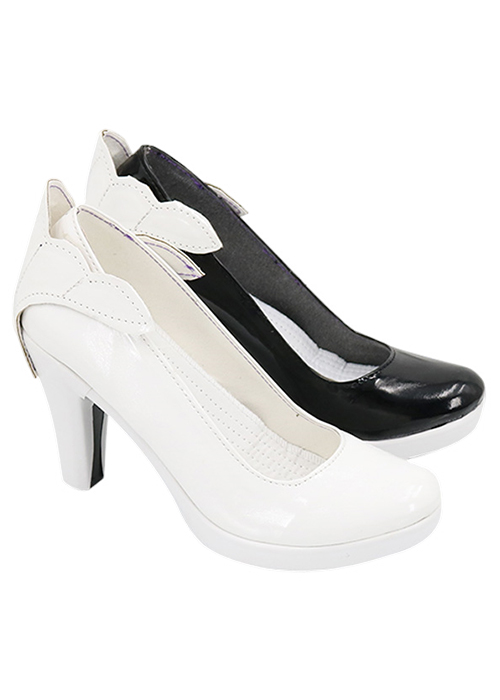 Kiana Kaslana Shoes Honkai Impact 3 Cosplay Boots Black and White