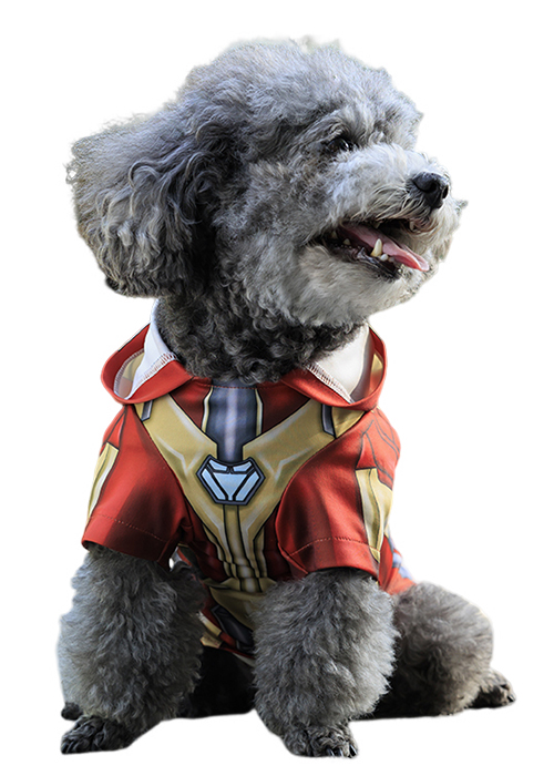 Pet Clothes Iron Man Dog Costume Cosplay Suit Outfit