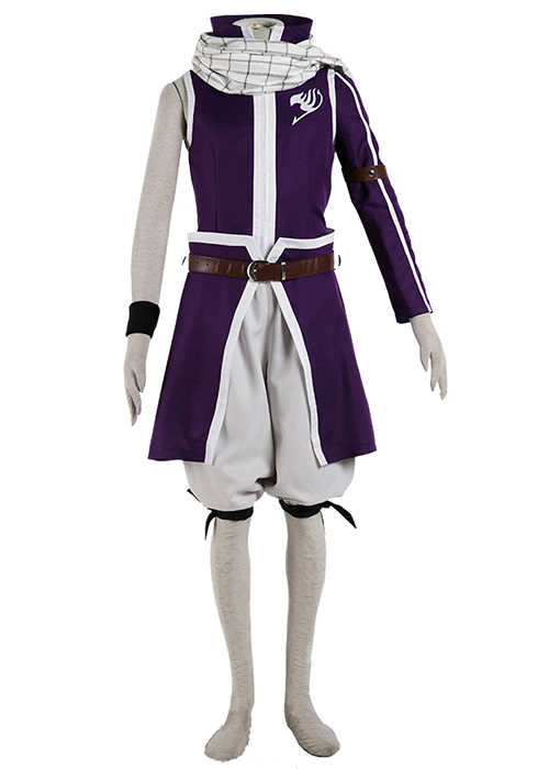 Natsu Costume FAIRY TAIL Cosplay Suit Ver.4