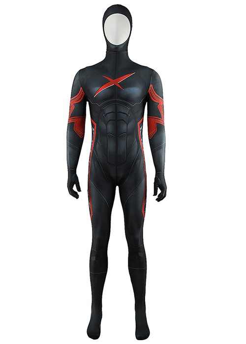 Teen Titans Red X Earth27 Costume Cosplay Bodysuit for Adult Kid