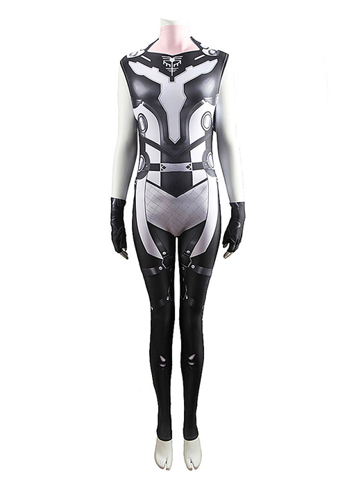 Thor Love and Thunder Costume Valkyrie Bodysuit Ver. 5 For Adult Kid