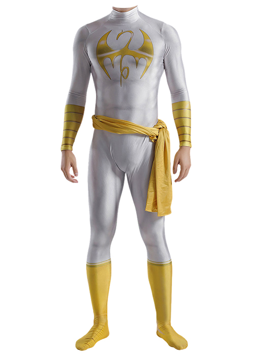 Iron Fist Costume Cosplay Bodysuit for Adult Kid