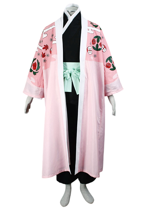 Kyoraku Shunsui Costume Bleach Cosplay Suit