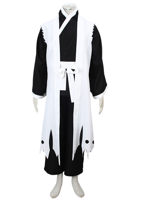 Zaraki Kenpachi Costume Bleach Cosplay Suit Black Ver.11-Chaorenbuy Cosplay