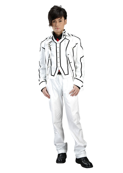 Vampire Knight Costume Cosplay Uniform Suit White Version