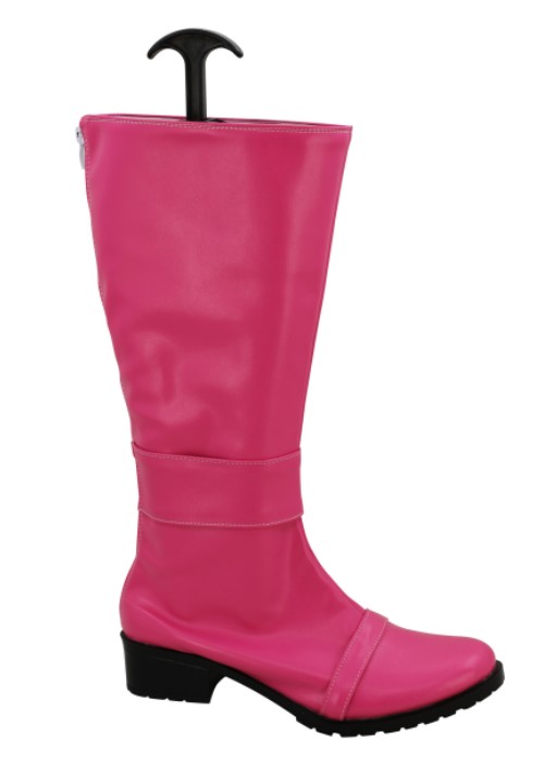 Washi Pink Shoes Uchu Sentai Kyuranger Raptor 283 Type 283 Cosplay Boots-Chaorenbuy Cosplay