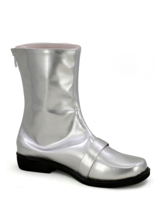 Kamen Rider One Shoes Masked Rider 1 Takeshi Hongo Cosplay Silver Boots-Chaorenbuy Cosplay
