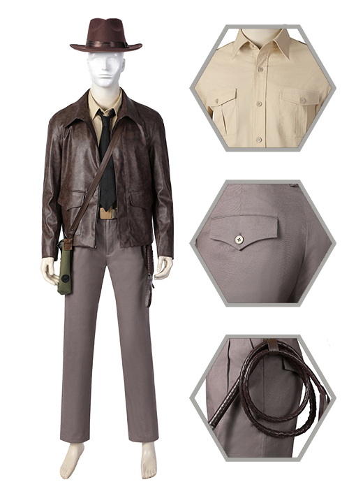 Indiana Jones and the Dial of Destiny Costume Cosplay Suit-Chaorenbuy Cosplay