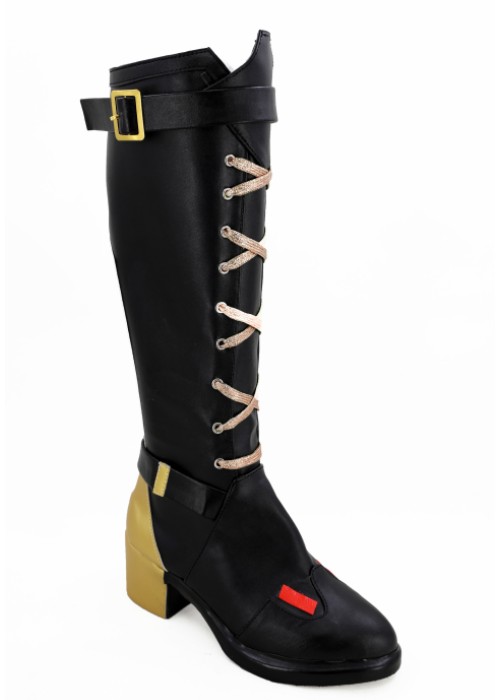 Ashe Shoes Overwatch OW Elizabeth Caledonia Calamity Cosplay Boots -Chaorenbuy Cosplay