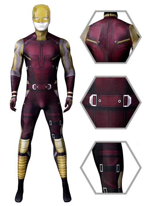 Daredevil Costume She-Hulk Cosplay Jumpsuit-Chaorenbuy Cosplay