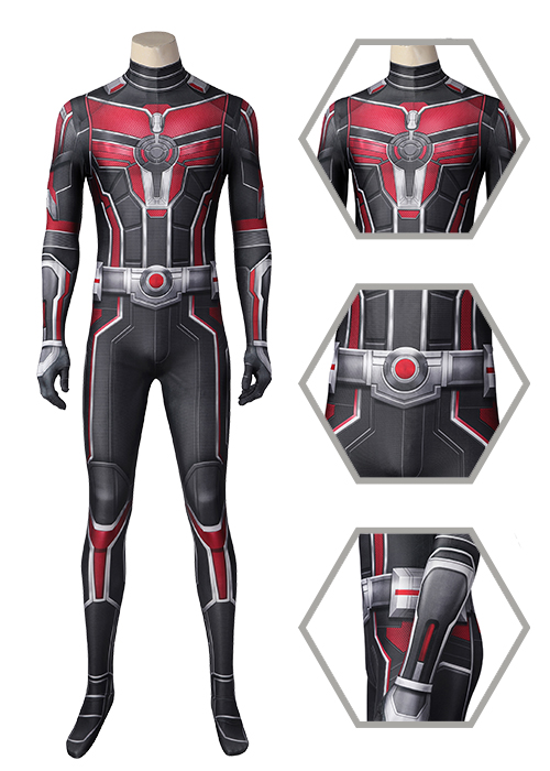Ant Man and the Wasp Quantumania Costume Scott Lang Cosplay Jumpsuit -Chaorenbuy Cosplay