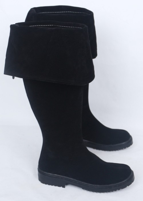 Captain Jack Sparrow Shoes Black Cosplay Boots -Chaorenbuy Cosplay