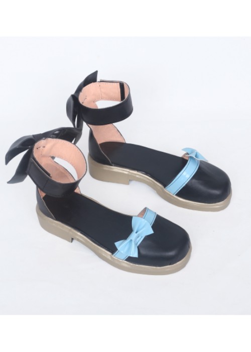Lizzy Elizabeth Shoes Black Butler Black Cosplay Boots-Chaorenbuy Cosplay
