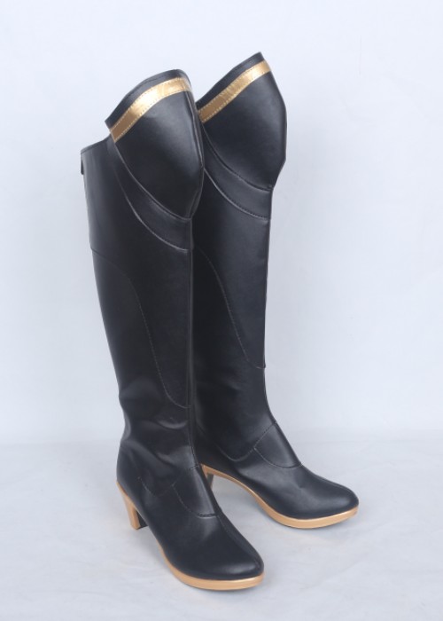 Mercy Angela Ziegler Shoes Overwatch High Heel Cosplay Boots -Chaorenbuy Cosplay