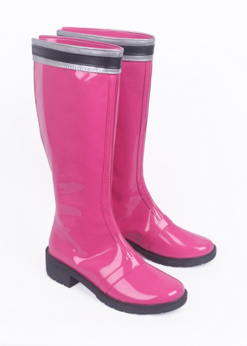 Da Pink Knight Shoes Tokusou Sentai Dekaranger Cosplay Boots