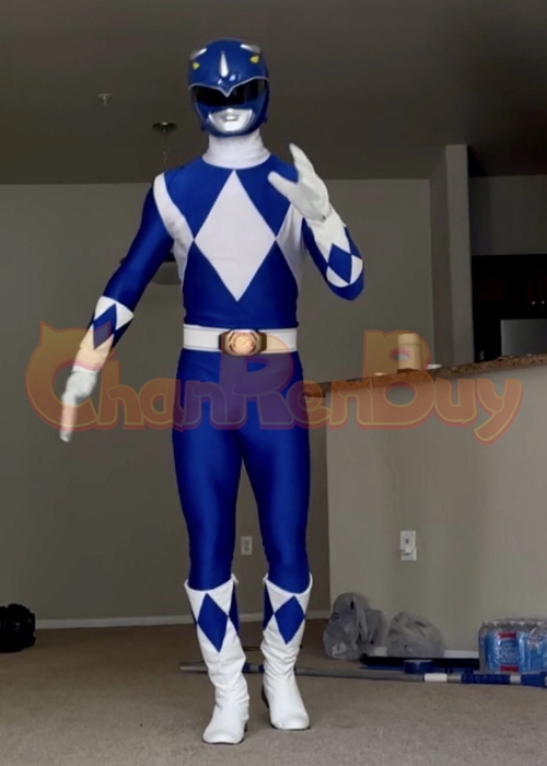 Mighty Morphin Power Rangers Costume Cosplay Suit Squad Outfit-Chaorenbuy Cosplay