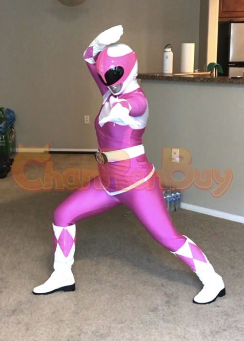 Mighty Morphin Power Rangers Costume Cosplay Suit Squad Outfit-Chaorenbuy Cosplay