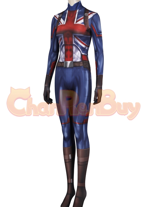 Captain Carter Costume What If Cosplay Jumpsuit-Chaorenbuy Cosplay