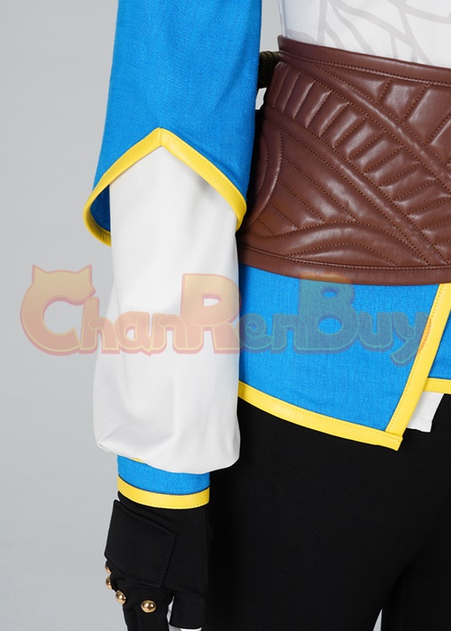 The Legend of Zelda Princess Zelda Costume Cosplay Suit with Cloak Breath of the Wild Outfit