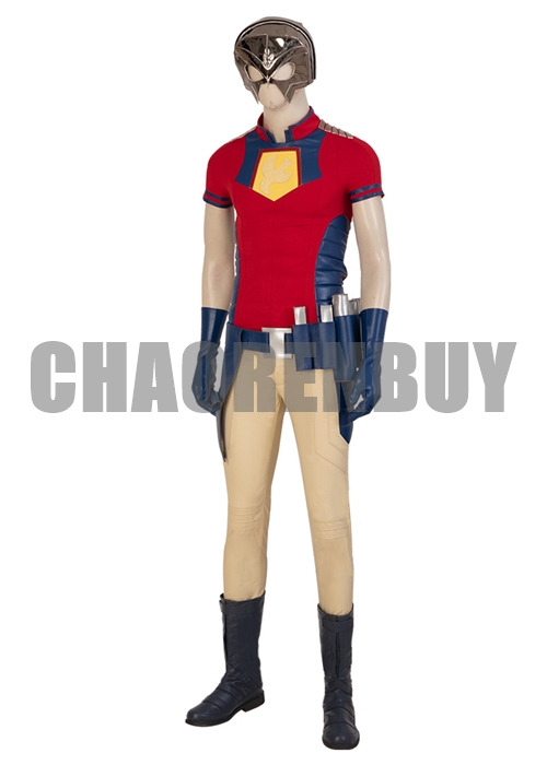 Peacemaker Costume The Suicide Squad Cosplay Suit Boots Outfit-Chaorenbuy Cosplay