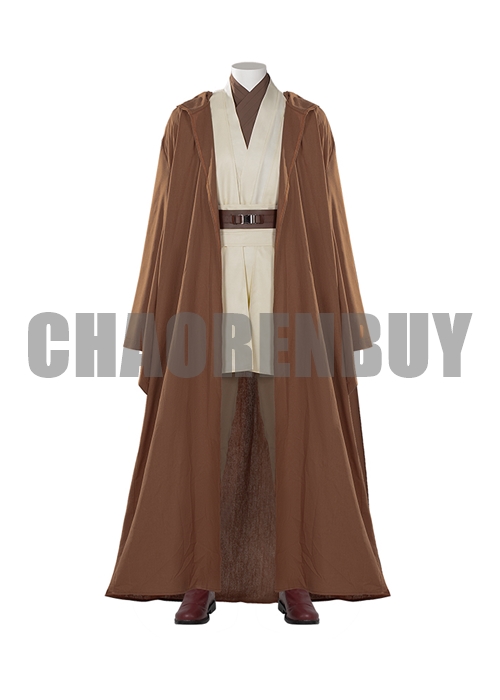 Obi Wan Kenobi 2022 Costume Cosplay Suit Boots Outfit Ver 2-Chaorenbuy Cosplay
