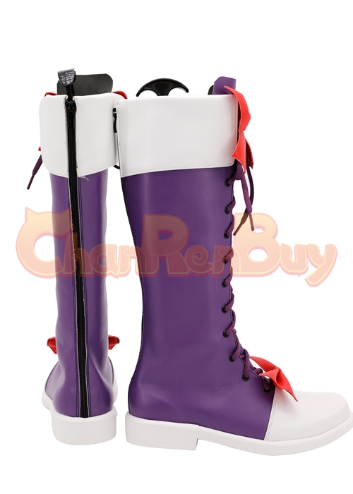 High Rise Invasion Maid Mask Shoes Cosplay Tenkuu Shinpan Boots-Chaorenbuy Cosplay