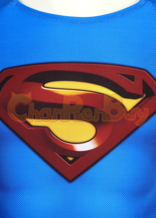 Superhero Man Returns Costume Bodysuit Cosplay Kids Size