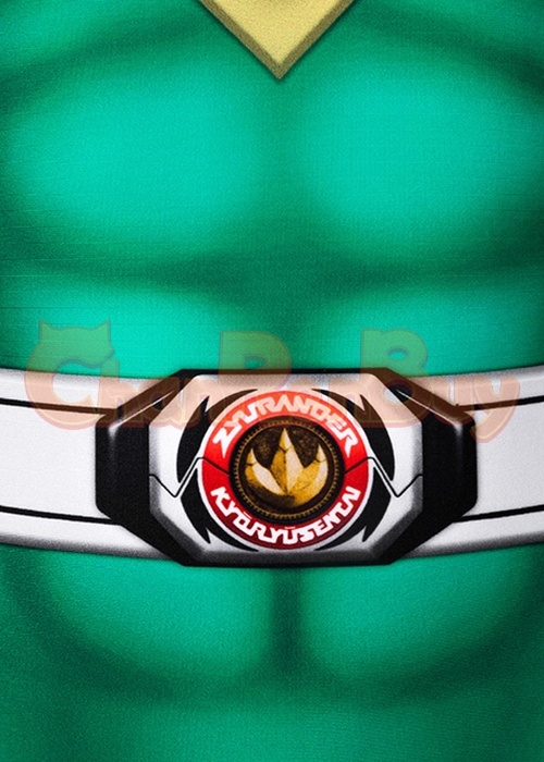 Mighty Morphin Power Rangers Costume Cosplay Suit Kids Size-Chaorenbuy Cosplay