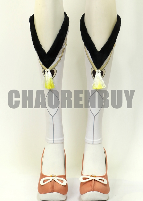 Yaoyao Costume Genshin Impact Cosplay Suit Shoes Wig Outfit-Chaorenbuy Cosplay