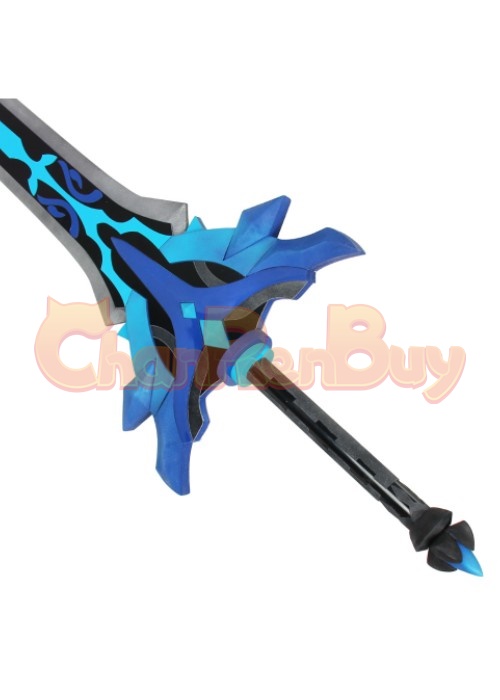 Genshin Impact Chongyun Razor Cosplay Snow Tombed Starsilver Sword-Chaorenbuy Cosplay