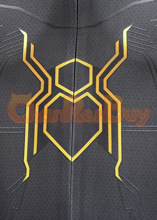 Spider Man 3 No Way Home Costume Cosplay Black Suit Kids Size-Chaorenbuy Cosplay