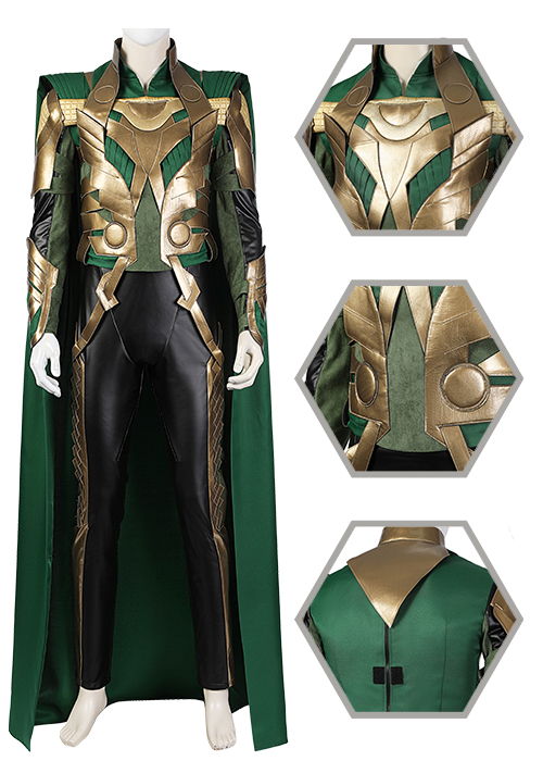 Loki Costume Thor Cosplay Suit-Chaorenbuy Cosplay