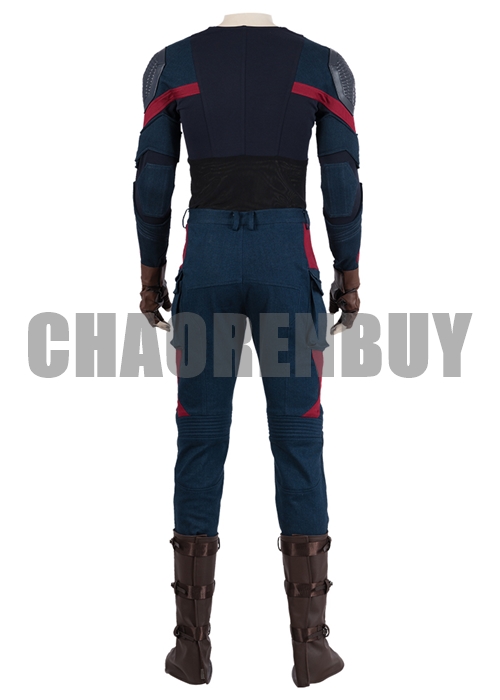 Captain America Costume Avengers Endgame Cosplay Suit Helmet Oufit-Chaorenbuy Cosplay