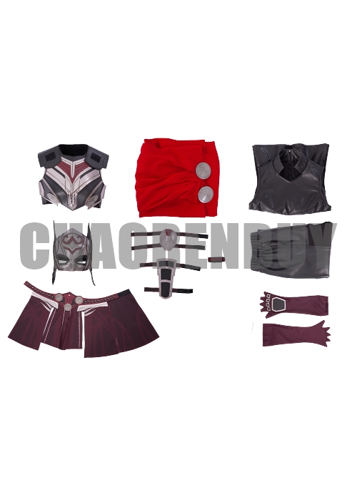 Thor Love and Thunder Jane Foster Costume Cosplay Suit Boots Outfit-Chaorenbuy Cosplay