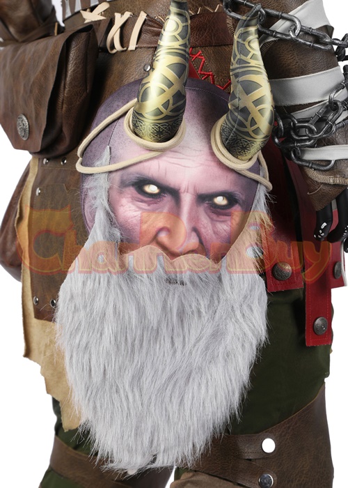 Kratos Costume God of War Ragnarok Cosplay Suit-Chaorenbuy Cosplay