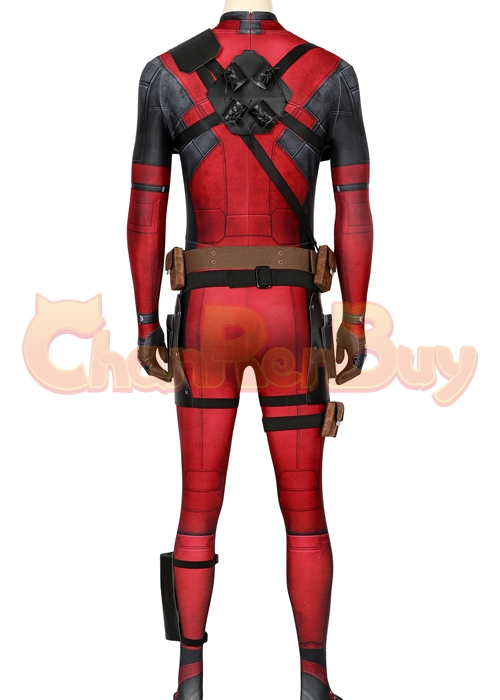 Deadpool Costume Cosplay Jumpsuit Outfit Version-Chaorenbuy Cosplay