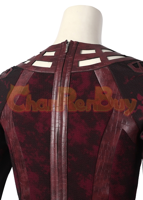 Wanda Scarlet Witch Costume Doctor Strange in the Multiverse of Madness Cosplay Suit Ver 2