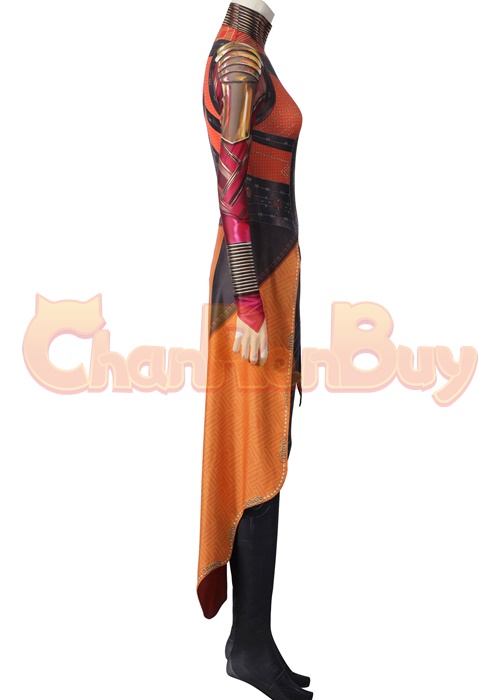 Dora Milaje Okoye Costume Black Panther Wakanda Forever Cosplay Jumpsuit-Chaorenbuy Cosplay