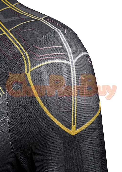 Spider Man 3 No Way Home Costume Cosplay Black Suit Kids Size-Chaorenbuy Cosplay