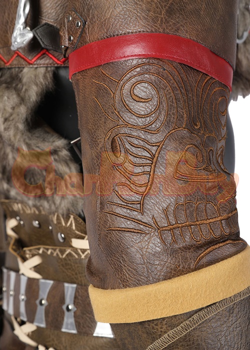 Kratos Costume God of War Ragnarok Cosplay Suit-Chaorenbuy Cosplay