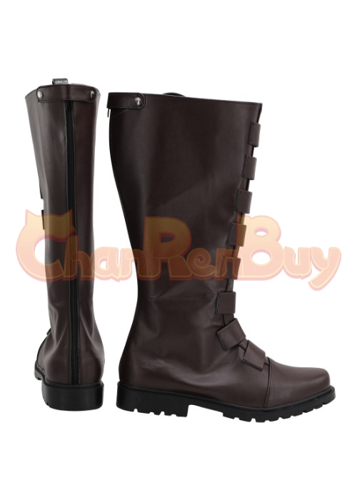 Qui Gon Jinn Shoes Star Wars Cosplay Boots-Chaorenbuy Cosplay