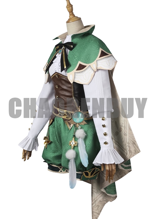 Venti Costume Genshin Impact Cosplay Suit Shoes Wig Outfit-Chaorenbuy Cosplay