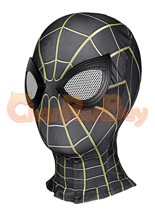Spider Man 3 No Way Home Costume Cosplay Black Suit Ver 2 Kids Size-Chaorenbuy Cosplay