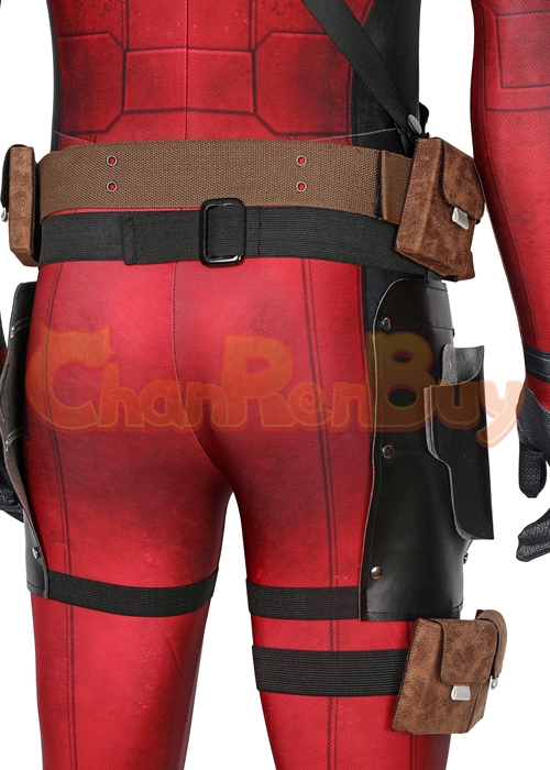 Deadpool Costume Cosplay Jumpsuit Outfit Version-Chaorenbuy Cosplay