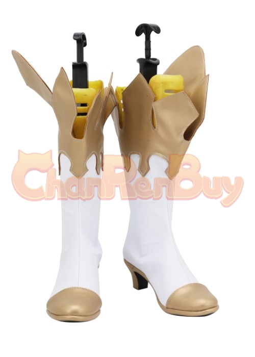 Paimon Shoes Genshin Impact Cosplay Boots Ver. 1-Chaorenbuy Cosplay