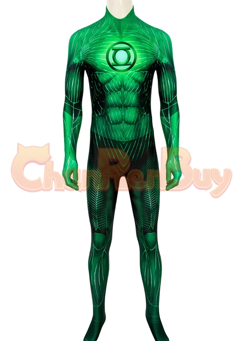 Green Lantern Costume Hal Jordan Cosplay Suit -Chaorenbuy Cosplay