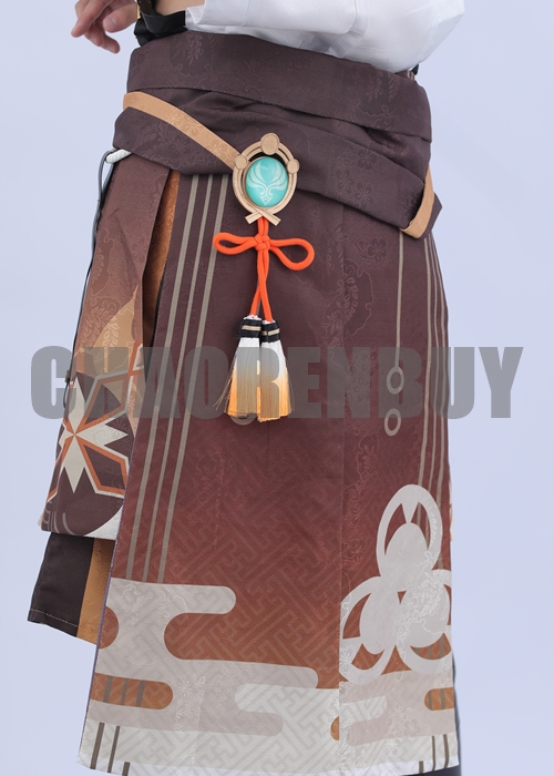 Genshin Impact Shikanoin Heizou Costume Cosplay Suit Wig Outfit-Chaorenbuy Cosplay