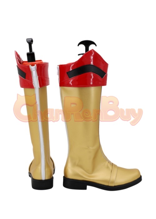 Twokaiser Shoes Kikai Sentai Zenkaiger Cosplay Boots-Chaorenbuy Cosplay
